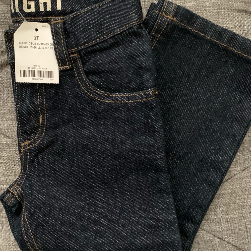 NWT Crazy 8 Straight Jeans - 3T
